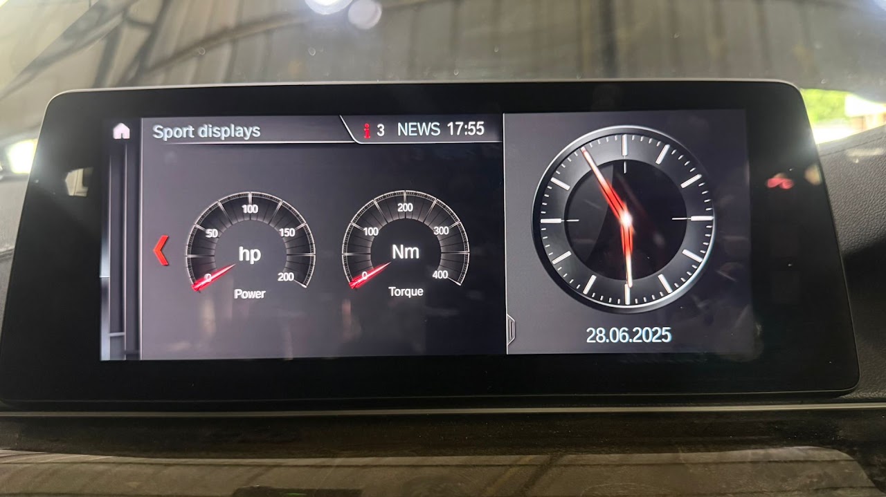 BMW G20 — Clock Image