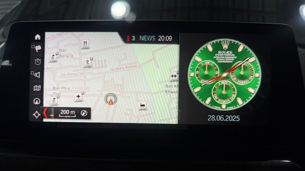 BMW G20 — Clock Image