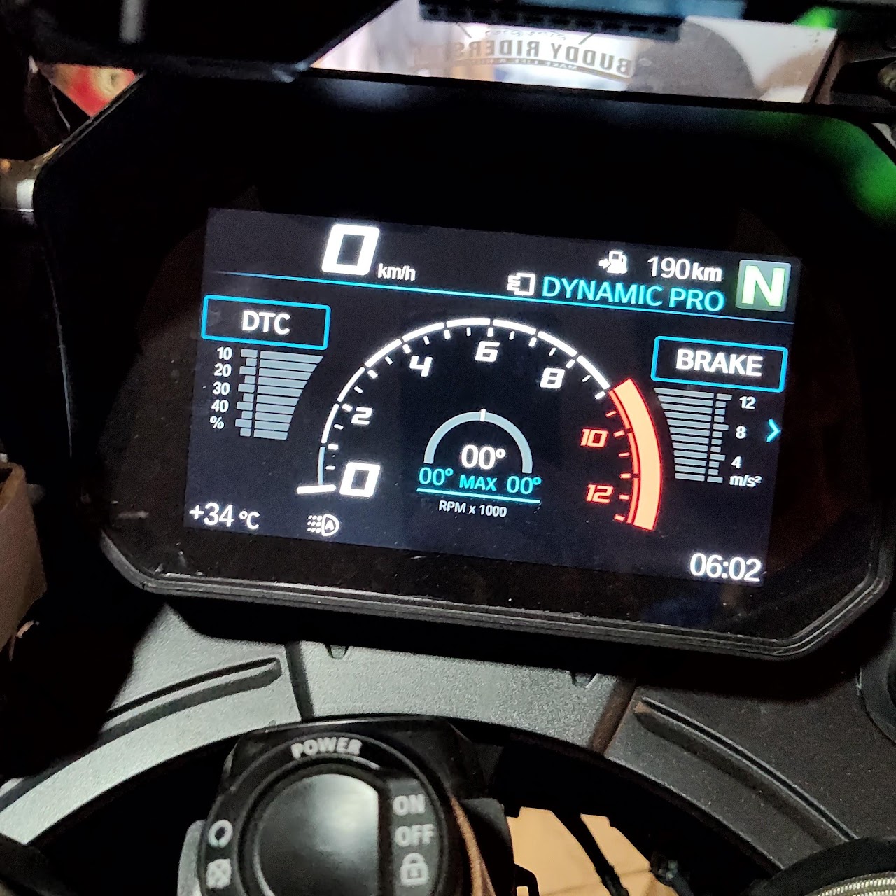 Lean Angle R1250GSA